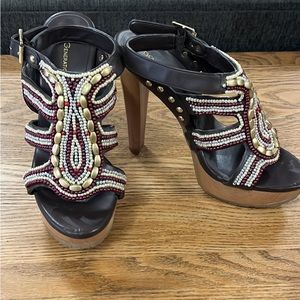 BCBGeneration Wooden heels